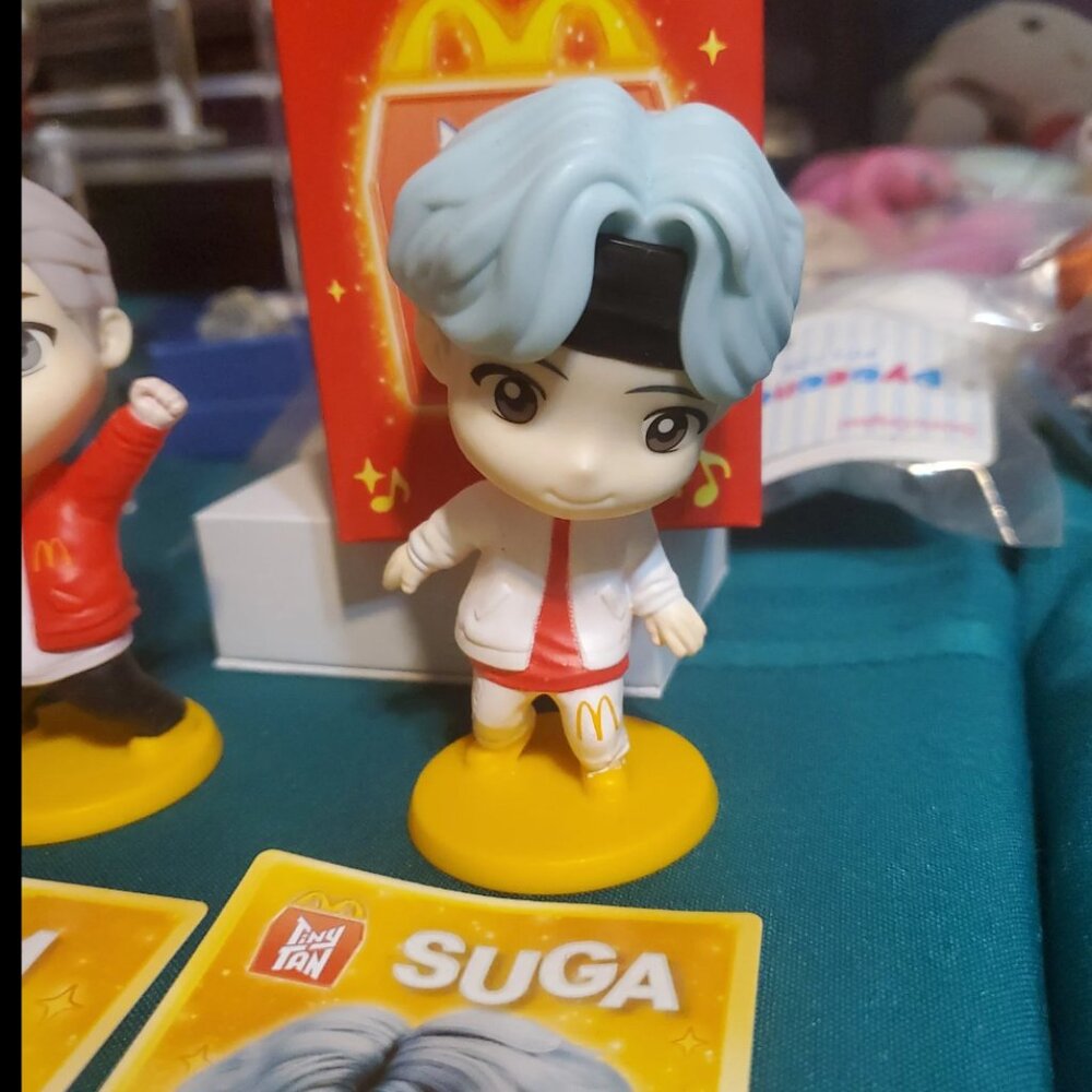 BTS Suga kpop McDonald's figure